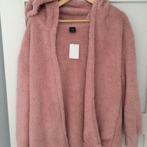 NWT warm sherpa sweater